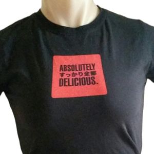 Absolutely Delicious Red Black T-shirt